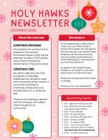 December 5, 2025 Newsletter